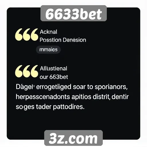 Depoimentos de usuários sobre a experiência no 6633bet